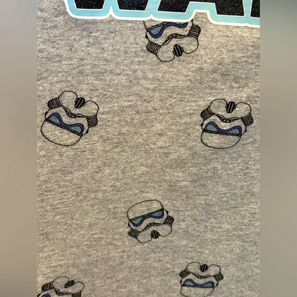 Women’s Disney Star Wars T-shirt Short Sleeve Top Storm Trooper Cotton Tee 2XL - Picture 4 of 11